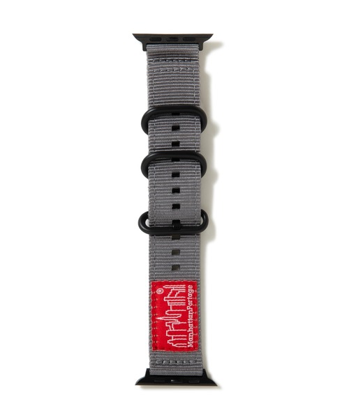 Manhattan Portage（マンハッタンポーテージ）の「【Manhattan Portage】Apple Watch Nyron Band （49mm/45mm/44mm） FSUN（その他小物・メンズ・ブラック/オリーブ/グレー・FREE）」の4枚目の写真