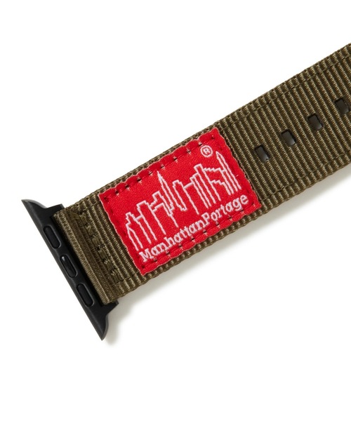 Manhattan Portage（マンハッタンポーテージ）の「【Manhattan Portage】Apple Watch Nyron Band （49mm/45mm/44mm） FSUN（その他小物・メンズ・ブラック/オリーブ/グレー・FREE）」の11枚目の写真