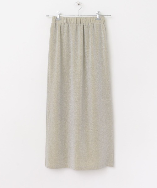 ITEMS URBANRESEARCH（アイテムズ アーバンリサーチ）の「ラメストレッチタイトスカート（スカート・レディース・ブラック/ベージュ/ネイビー・FREE）」の12枚目の写真