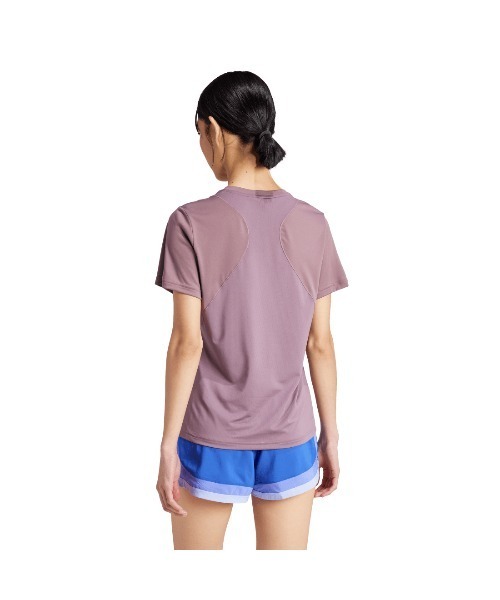 adidas(アディダス)の「アディダス adidas Designed for Training 半袖Tシャツ(Tシャツ/カットソー・レディース・ワイン/ピンク/ライラック・L/M/XL)」の15枚目の写真