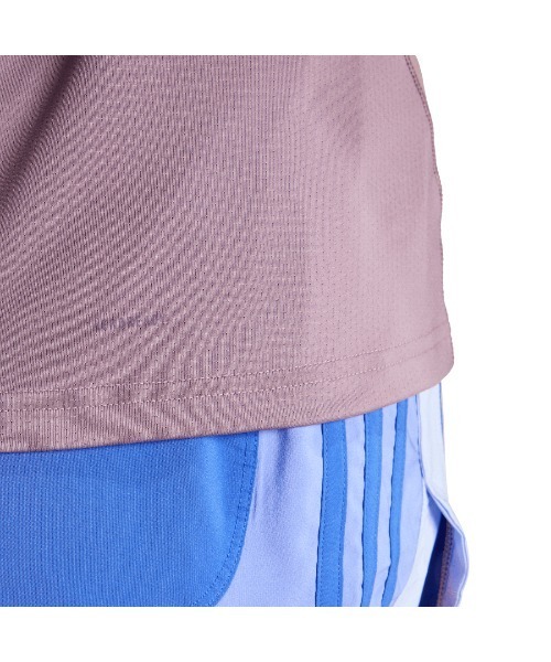 adidas(アディダス)の「アディダス adidas Designed for Training 半袖Tシャツ(Tシャツ/カットソー・レディース・ワイン/ピンク/ライラック・L/M/XL)」の13枚目の写真