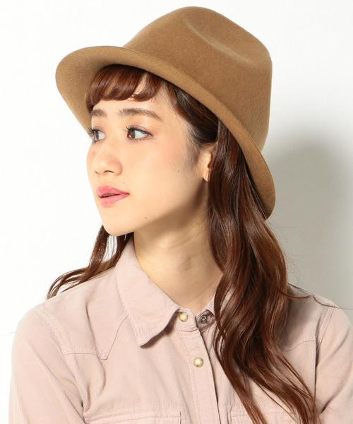 Another Edition(アナザーエディション)の「フェルトマウンテンハット/AE W FLT Mountain HAT(ハット・レディース・ブラック/ベージュ/ダークブラウン・フリー)」の9枚目の写真