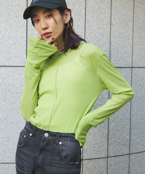 パワーメッシュシアーロンTEE（Tシャツ/カットソー）｜Auntie