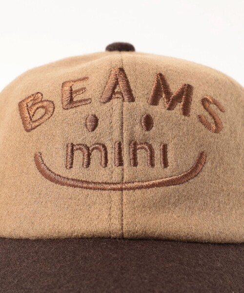 BEAMS mini(ビームスミニ)の「スマイル キャップ 2024FW(キャップ・キッズ・グレー/ライトブラウン/イエロー系その他5・ONE SIZE)」の13枚目の写真