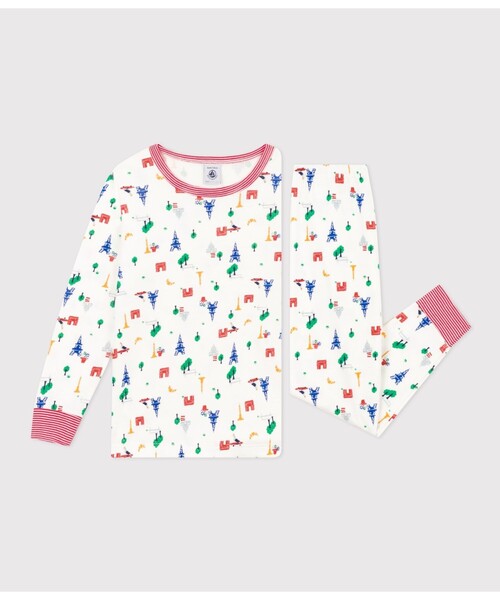 【セール】長袖パジャマ（ルームウェア/パジャマ）｜PETIT BATEAU（プチバトー）