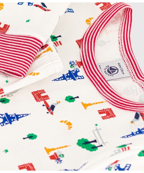 【セール】長袖パジャマ（ルームウェア/パジャマ）｜PETIT BATEAU（プチバトー）