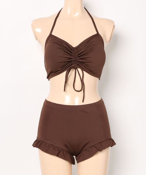 Marysia Swim ラッシュガード スカラップ 水着 ビキニ トップス 楽天市場】透かしスカラップニットビキニ【LIP SERVICE（リップ