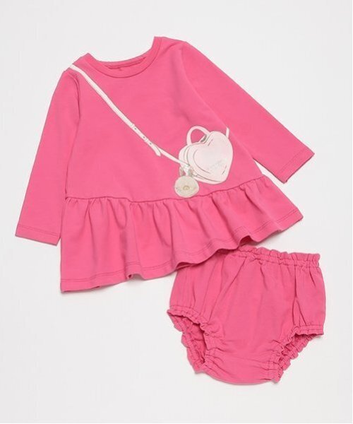 【セール】トロンプルイユハートクロスボディワンピース（ワンピース）｜kate spade new york kids（ケイトスペードニューヨーク）ワンピース