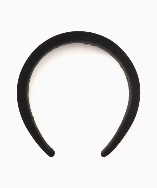 ROSE BUD（ローズバッド）の「ベロアカチューシャ（カチューシャ・レディース・ブラウン/ブラック/ネイビー・FREE）」の2枚目の写真