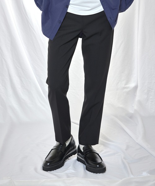 HAUS(ハウス)の「【HAUS】SHARK SOLE COIN LOAFERS シャークソール コインローファー /Pu レザーローファー(ローファー・メンズ・ブラック・LL/L/M/S)」の4枚目の写真