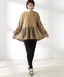 FOUND GOOD | 布帛裾切替プルオーバー(Tシャツ/カットソー)