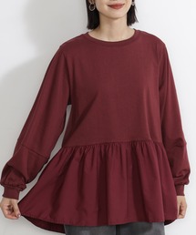 FOUND GOOD | 布帛裾切替プルオーバー(Tシャツ/カットソー)