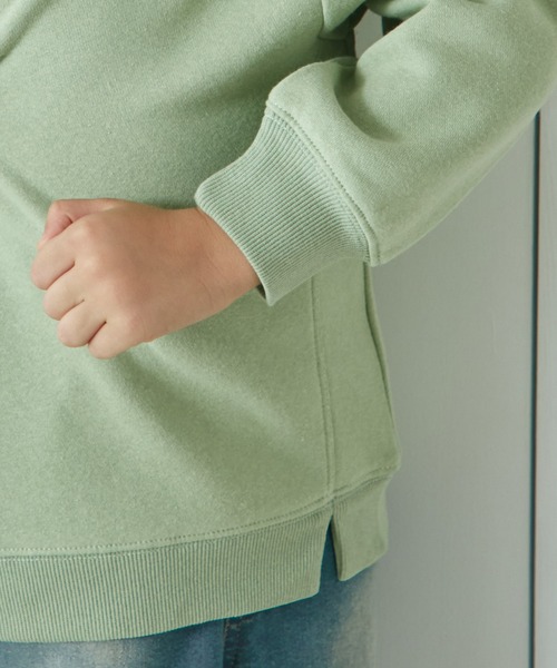 pairmanon(ペアマノン)の「裏起毛 ワンポイント刺繍 トレーナー(スウェット・キッズ・グレー/ピンク系その他/ライトブルー/ブラック/ブルー/ライトグリーン/ピンク/ピンク系その他2/ベージュ・90/140/80/130/100/110/150/120)」の17枚目の写真
