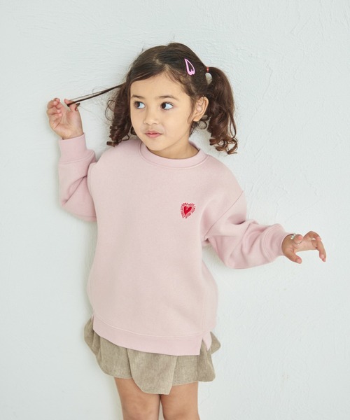 【新品未使用】MSGM KIDS 裏起毛スウェット 14A 160cm セール】裏起毛 ワンポイント刺繍 トレーナー（スウェット