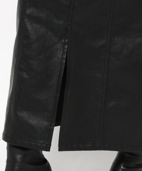 LOWRYS FARM(ローリーズファーム)の「レザージャンスカ 147362(ジャンパースカート・レディース・ブラック・FREE)」の15枚目の写真