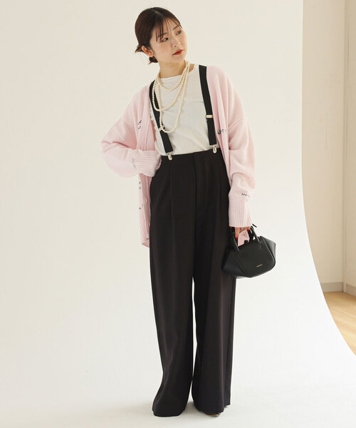 SLOBE IENA（スローブイエナ）の「《追加》embroidery カーディガン