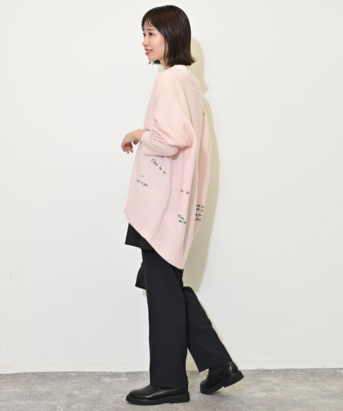 SLOBE IENA（スローブイエナ）の「《追加》embroidery カーディガン