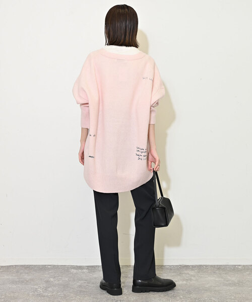SLOBE IENA（スローブイエナ）の「《追加》embroidery カーディガン