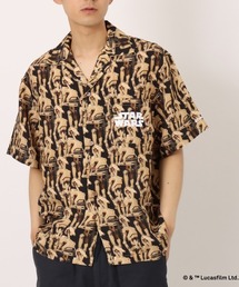 atmos STAR WARS Battle Droid Open Collar Shirt / アトモス スター ウォーズ バトル ドロイド オープン カラー シャツ 【SP】