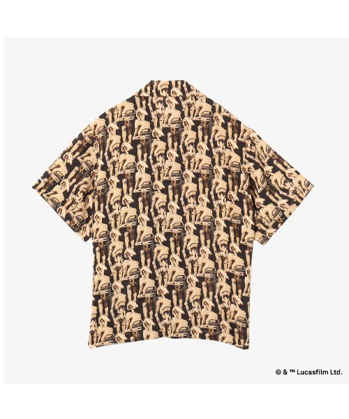 STAR WARS（スターウォーズ）の「atmos STAR WARS Battle Droid Open Collar Shirt / アトモス スター ウォーズ バトル ドロイド オープン カラー シャツ 【SP】（シャツ/ブラウス・メンズ・ベージュ・M/L/XL/XXL）」の5枚目の写真