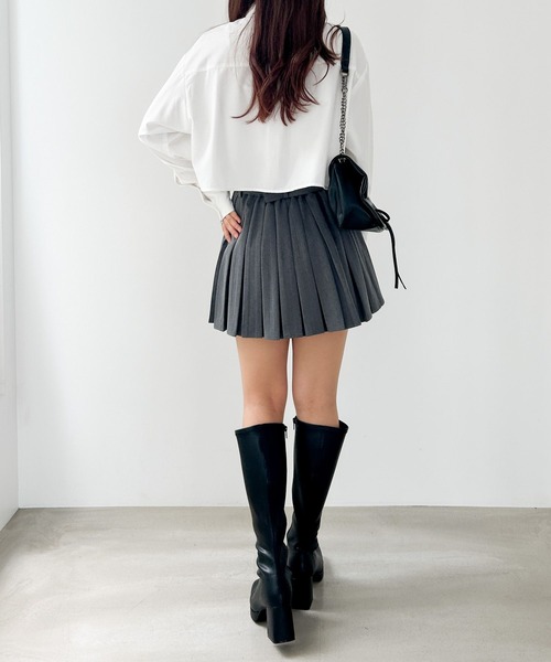 Heather(ヘザー)の「リボンモチーフシャツ 146563(シャツ/ブラウス・レディース・ブラック/オフホワイト/ブラウン系その他・FREE)」の6枚目の写真