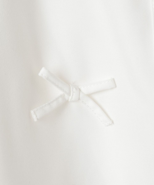 セール】リボンモチーフシャツ 146563(シャツ/ブラウス)|Heather セール】リボンモチーフシャツ 146563(シャツ/ブラウス)|Heather