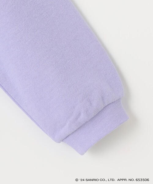 ANY（エニィ）の「【any FAM×サンリオキャラクターズ】カップケーキトレーナー（スウェット・キッズ・ライラック系/アイボリー系/ライトグリーン系・100/110/120/130/90）」の13枚目の写真