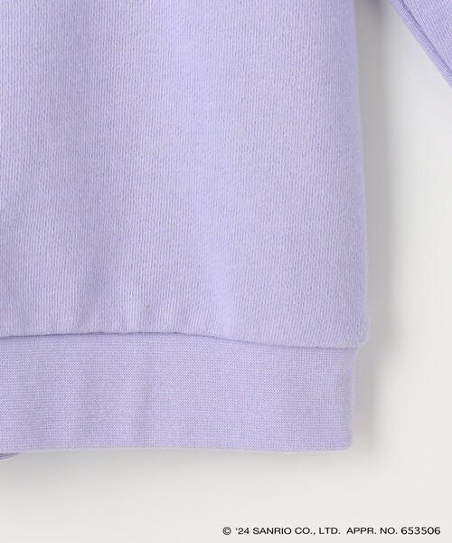 ANY（エニィ）の「【any FAM×サンリオキャラクターズ】カップケーキトレーナー（スウェット・キッズ・ライラック系/アイボリー系/ライトグリーン系・100/110/120/130/90）」の14枚目の写真