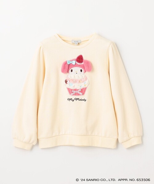 ANY（エニィ）の「【any FAM×サンリオキャラクターズ】カップケーキトレーナー（スウェット・キッズ・ライラック系/アイボリー系/ライトグリーン系・100/110/120/130/90）」の18枚目の写真