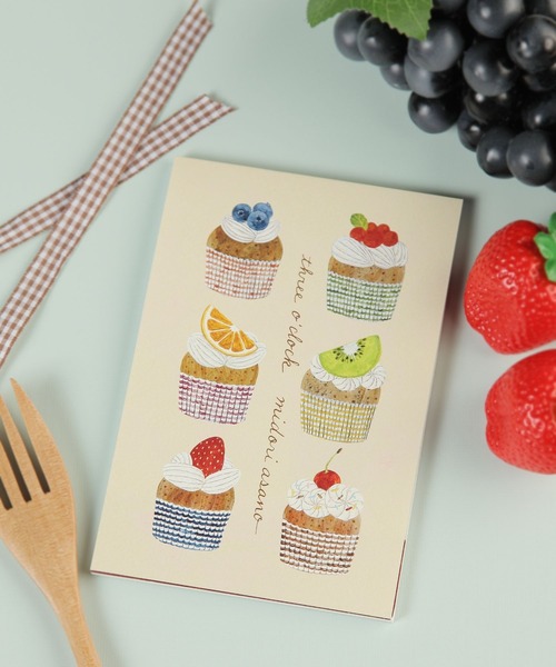 studio CLIP(スタディオクリップ)の「表現社 はがき箋(ステーショナリー・レディース・その他2/その他1・FREE)」の1枚目の写真