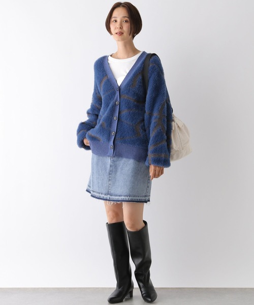 LEPSIM（レプシィム）の「膝上デニムスカート　136297（デニムスカート・レディース・ブルー/ライトブルー/チャコールグレー・FREE）」の11枚目の写真