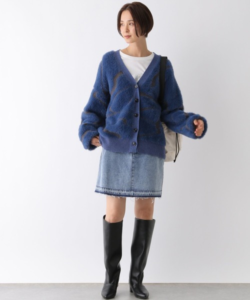 LEPSIM（レプシィム）の「膝上デニムスカート　136297（デニムスカート・レディース・ブルー/ライトブルー/チャコールグレー・FREE）」の12枚目の写真