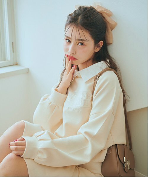 セール】衿つきダンボールプルオーバー（スウェット）｜LOVETOXIC