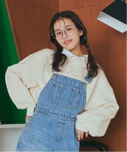 セール】衿つきダンボールプルオーバー（スウェット）｜LOVETOXIC