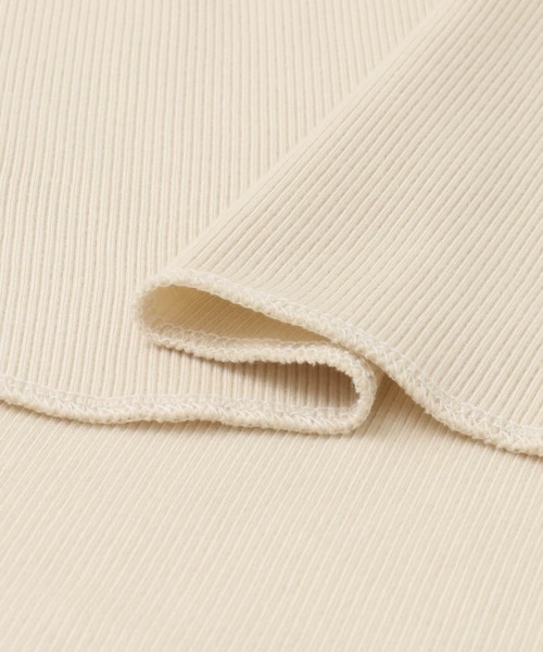 URBAN RESEARCH ROSSO WOMEN（アーバンリサーチ　ロッソ）の「ソフトタッチテレコプルオーバー（Tシャツ/カットソー・レディース・ブラック/ライトベージュ/ホワイト・FREE）」の20枚目の写真