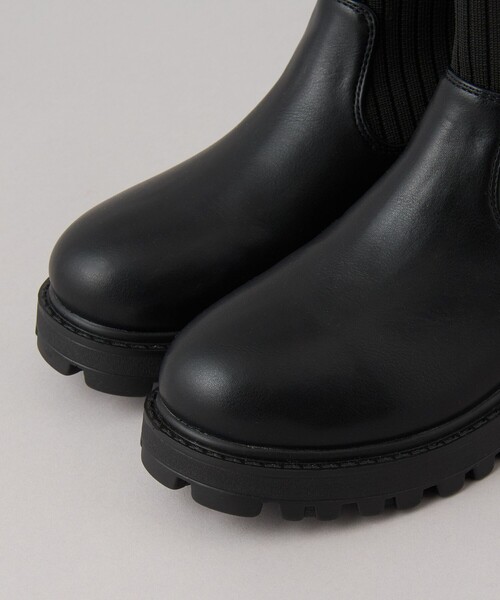 coen（コーエン）の「防滑リブニットブーツ（WEB限定サイズ）（ブーツ・レディース・ブラウン/ブラック・22.5cm/23.5cm/24.5cm）」の13枚目の写真