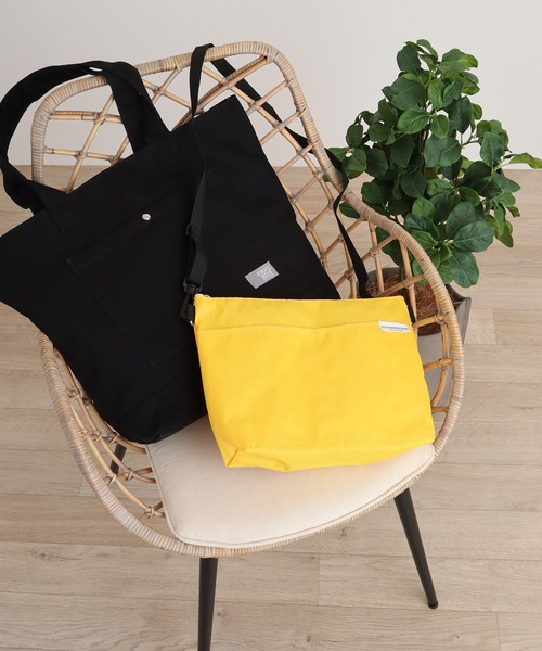 propellerheads（プロペラヘッズ）の「propellerheads BAG+POUCH　キャンバストートバッグ＆リサイクルポリエステルポーチ（トートバッグ・レディース・C/D/E/A/B・FREE）」の2枚目の写真