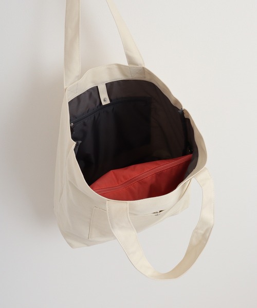 propellerheads（プロペラヘッズ）の「propellerheads BAG+POUCH　キャンバストートバッグ＆リサイクルポリエステルポーチ（トートバッグ・レディース・C/D/E/A/B・FREE）」の6枚目の写真