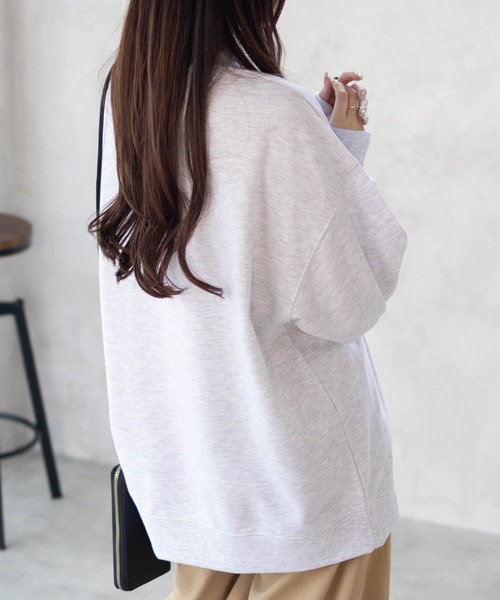 POLO BCS(ポロ ビーシーエス)の「【別注デザイン】POLO BCS ロゴワッペントレーナー スウェット(スウェット・レディース・オートミール/ブルー/ブラック・フリー)」の9枚目の写真