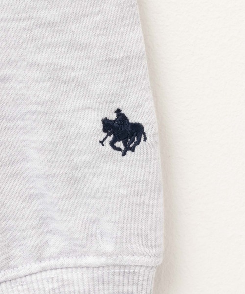 POLO BCS(ポロ ビーシーエス)の「【別注デザイン】POLO BCS ロゴワッペントレーナー スウェット(スウェット・レディース・オートミール/ブルー/ブラック・フリー)」の15枚目の写真