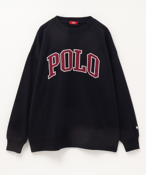 POLO BCS(ポロ ビーシーエス)の「【別注デザイン】POLO BCS ロゴワッペントレーナー スウェット(スウェット・レディース・オートミール/ブルー/ブラック・フリー)」の22枚目の写真