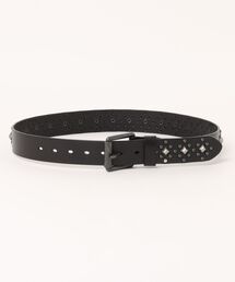 LetItRIDEスタッズベルト スタッズベルト レザー ロカビリー アメカジ 50s 35mm B-EYE-35