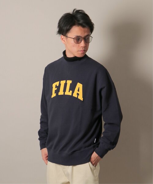 FILA(フィラ)の「【WEB限定】FILA ロゴスウェット(スウェット・メンズ・ネイビー・フリー)」の1枚目の写真