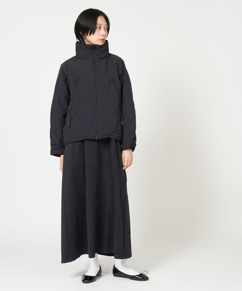 WILD THINGS(ワイルドシングス)の「W'S HAPPY JACKET(ダウンジャケット/コート・レディース・ブラック/ホワイト系・M)」の5枚目の写真