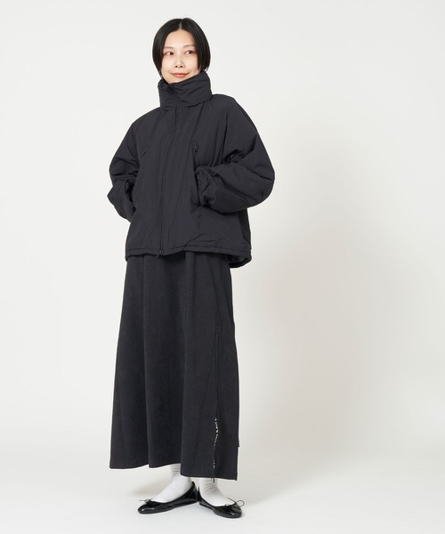 WILD THINGS(ワイルドシングス)の「W'S HAPPY JACKET(ダウンジャケット/コート・レディース・ブラック/ホワイト系・M)」の7枚目の写真