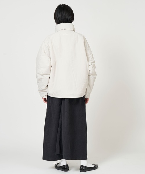 WILD THINGS(ワイルドシングス)の「W'S HAPPY JACKET(ダウンジャケット/コート・レディース・ブラック/ホワイト系・M)」の13枚目の写真