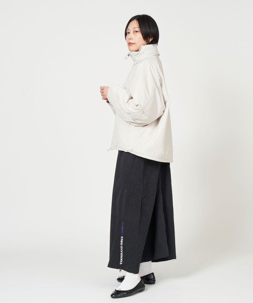 WILD THINGS(ワイルドシングス)の「W'S HAPPY JACKET(ダウンジャケット/コート・レディース・ブラック/ホワイト系・M)」の12枚目の写真