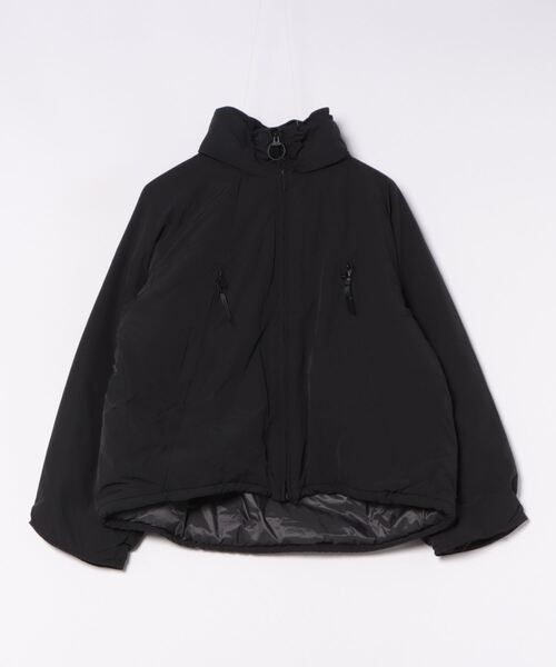 WILD THINGS(ワイルドシングス)の「W'S HAPPY JACKET(ダウンジャケット/コート・レディース・ブラック/ホワイト系・M)」の10枚目の写真