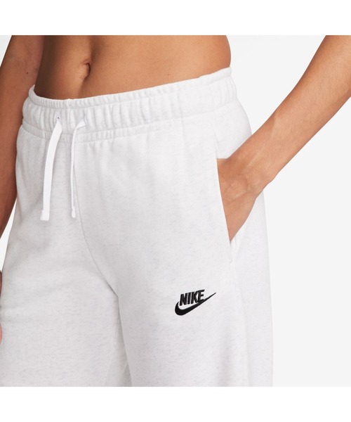 NIKE(ナイキ)の「ナイキ NIKE ナイキ NSW クラブ フリース MR ワイド パンツ(その他パンツ・レディース・ライトグレー・M/L)」の3枚目の写真