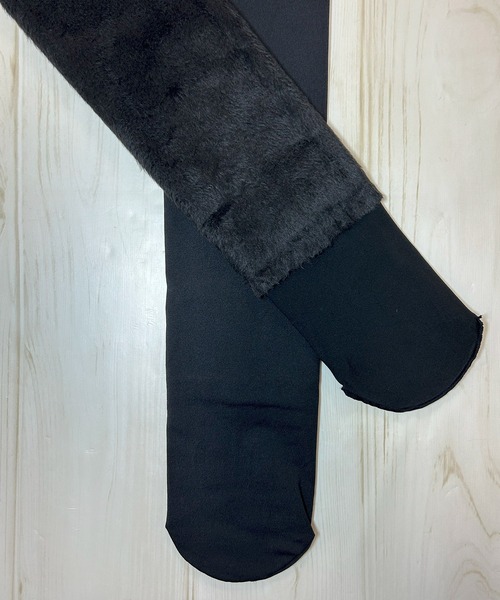 DiamondHearts（ダイヤモンドハーツ）の「【厚手type】極暖 裏起毛タイツ（タイツ/ストッキング・レディース・ブラック/ベージュ・FREE/SMALL/MEDIUM/LARGE）」の12枚目の写真